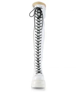 Demonia SHAKER-52 White Boots