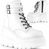 Demonia SHAKER-52 Boots White