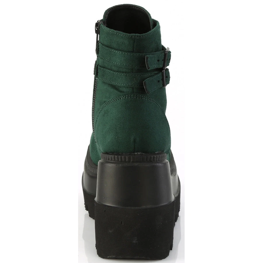 Demonia Shaker 52 Emerald Suede Boots 6 Demonia Shaker 52 Emerald Suede Boots