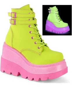 Demonia Shaker 52 Boots Lime