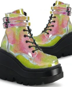 All Footwear Demonia SHAKER-52 Boots Pink 15 All Footwear Demonia SHAKER-52 Boots Pink