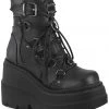 Gothic Boots Demonia Shaker 60 Boots Black