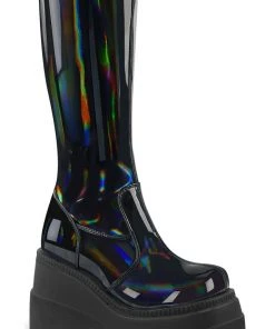 Gothic Boots Demonia Shaker 65 Boots Black