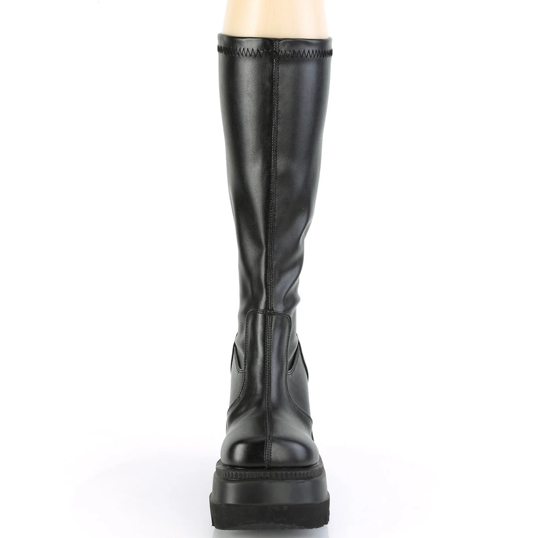 Demonia Shaker 65 Boots Matte Black Gothic Boots 4 Demonia Shaker 65 Boots Matte Black Gothic Boots