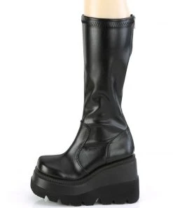Demonia Shaker 65 Boots Matte Black Gothic Boots 9 Demonia Shaker 65 Boots Matte Black Gothic Boots