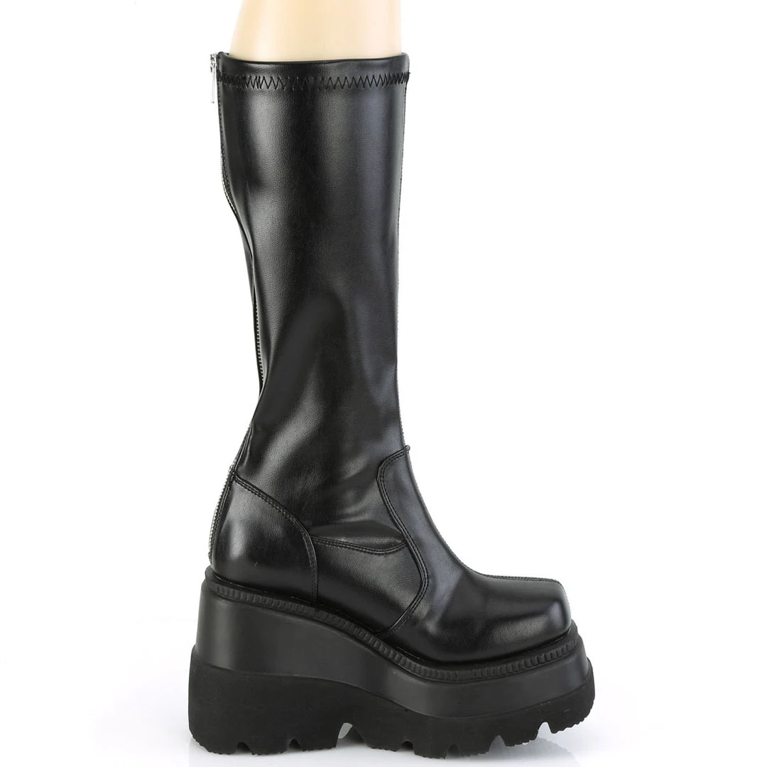 Demonia Shaker 65 Boots Matte Black Gothic Boots 7 Demonia Shaker 65 Boots Matte Black Gothic Boots