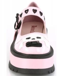 Gothic Boots Demonia SLACKER 27 Pink Shoes