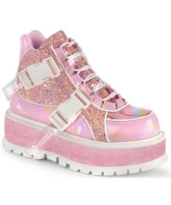 Demonia SLACKER 50 Pink Boots