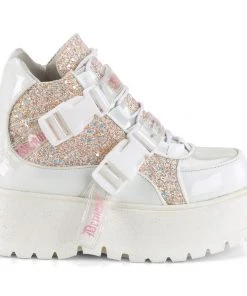 Demonia SLACKER 50 White Boots