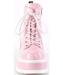 Demonia Slacker 55 Boots Pink