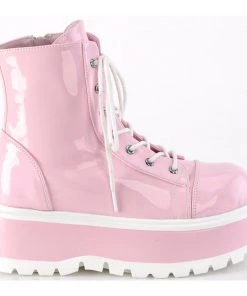 Demonia Slacker 55 Boots Pink