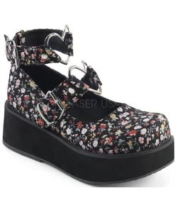 Demonia SPRITE-02 Shoes Floral