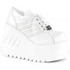 All Footwear Demonia STOMP 08 Shoes White