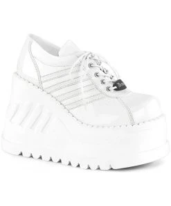 All Footwear Demonia STOMP 08 Shoes White