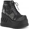 Demonia STOMP-18 Shoes Black Gothic Boots