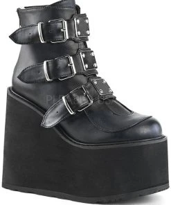 Demonia SWING-105 Boots Black Gothic Boots
