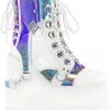 Demonia SWING 115 Boots White