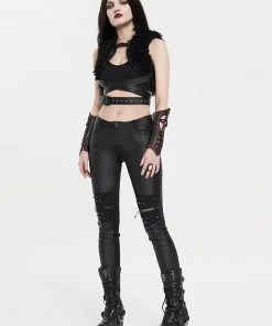 Punk Rave Demonia Trousers Ladies Fetish Clothing