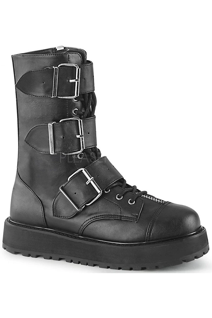 Gothic Boots Demonia VALOR 210 Boots 3 Gothic Boots Demonia VALOR 210 Boots