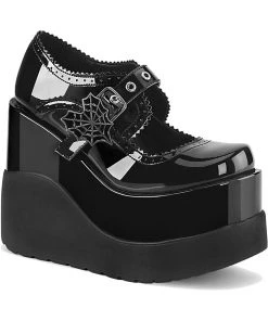Demonia VOID 38 Patent Shoes