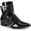 Gothic Boots Demonia WARLOCK 55 Patent Boots