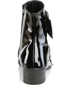 Gothic Boots Demonia WARLOCK 55 Patent Boots 10 Gothic Boots Demonia WARLOCK 55 Patent Boots
