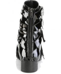 Gothic Boots Demonia WARLOCK 70 Patent Boots 10 Gothic Boots Demonia WARLOCK 70 Patent Boots