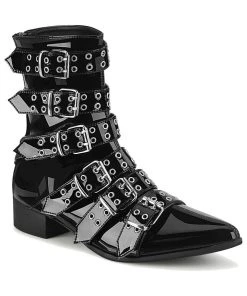 Gothic Boots Demonia WARLOCK 70 Patent Boots