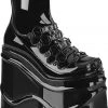 Demonia WAVE 110 Patent Boots