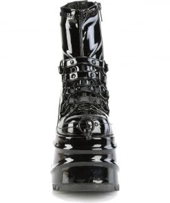Demonia WAVE 110 Patent Boots