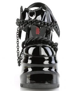 Demonia WAVE 20 Patent Shoes