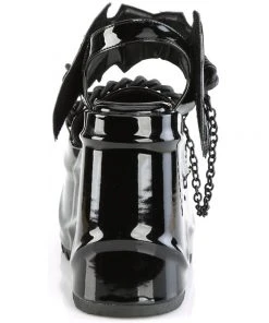 Demonia WAVE 20 Patent Shoes