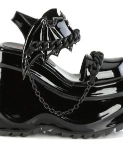 Demonia WAVE 20 Patent Shoes