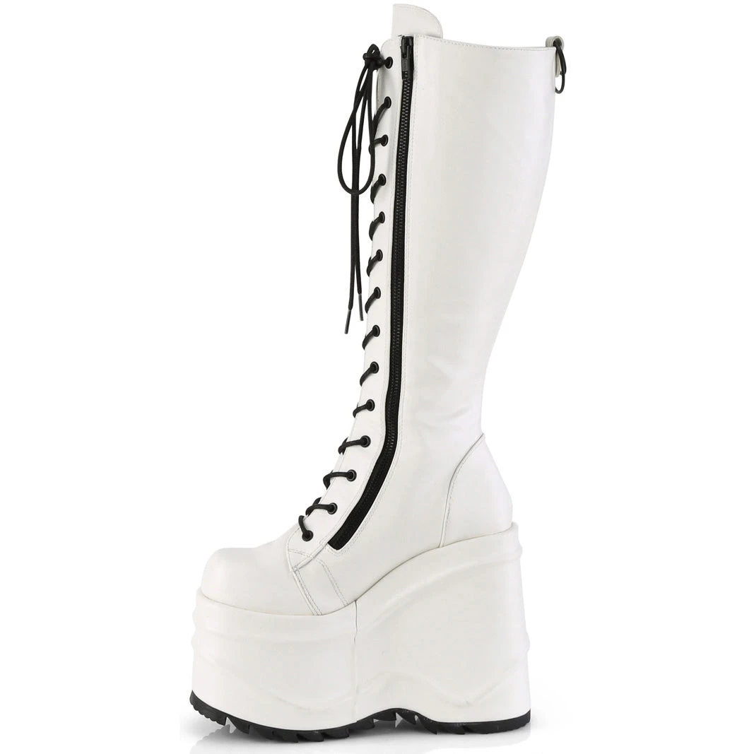 All Footwear Demonia WAVE 200 Boots White 5 All Footwear Demonia WAVE 200 Boots White