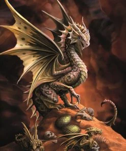 Eastgate Anne Stokes Desert Dragon Card Cards And Wrapping Paper