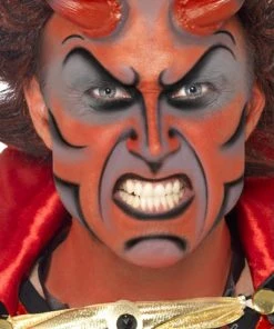 Smiffys Halloween Costumes Devil Complete Make Up Kit