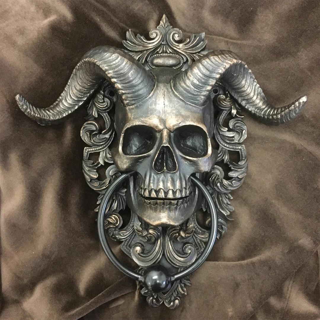 Nemesis Now Front Door & Hallway Diabolus Door Knocker 7 Nemesis Now Front Door & Hallway Diabolus Door Knocker