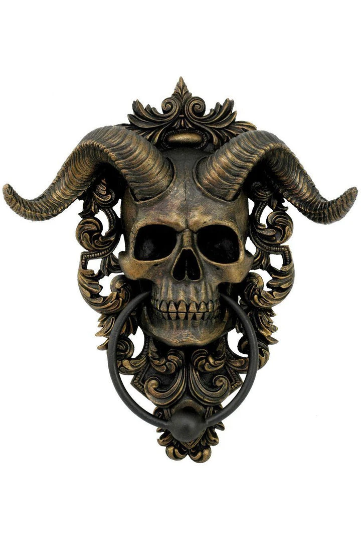 Nemesis Now Front Door & Hallway Diabolus Door Knocker 3 Nemesis Now Front Door & Hallway Diabolus Door Knocker