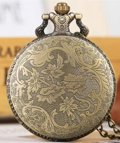 Pocketwatches Dinosaur Steampunk Pocket Watch On Necklace Chain