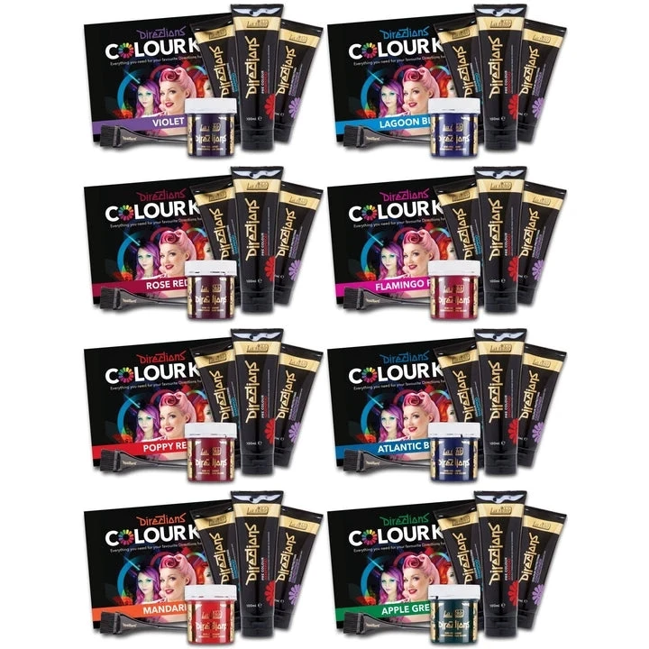 Directions Rose Red Hair Dye Kit 5 Directions Rose Red Hair Dye Kit