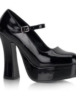 Demonia DOLLY-50 Shoes PVC Ladies Fetish Boots