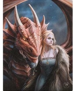 Something Different Anne Stokes Friend Or Foe Dragon Picture Sale