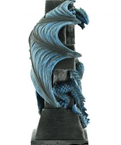 Nemesis Now Anne Stokes Draco Candela Candle Holder + Free Vampire Tears Candles All Homeware