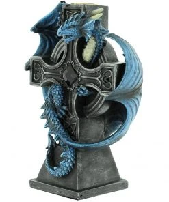 Nemesis Now Anne Stokes Draco Candela Candle Holder + Free Vampire Tears Candles All Homeware