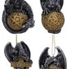Nemesis Now All Homeware Dragon Christmas Baubles Set Of 4