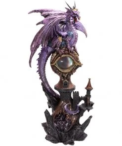 Puckator Dragon Figurine On Castle With LED Dragon Eye 51cm All Homeware 12 Puckator Dragon Figurine On Castle With LED Dragon Eye 51cm All Homeware