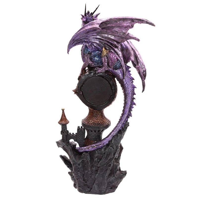 Puckator Dragon Figurine On Castle With LED Dragon Eye 51cm All Homeware 8 Puckator Dragon Figurine On Castle With LED Dragon Eye 51cm All Homeware