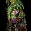 Puckator All Homeware Dragon Castle LED Backflow Incense Burner