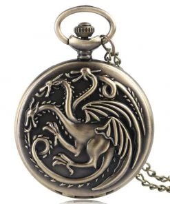 Pocketwatches Steampunk Jewellery Dragon Steampunk Pocket Watch On Necklace Chain