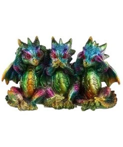 Puckator Dragons Hear No See No Speak No Evil All Homeware
